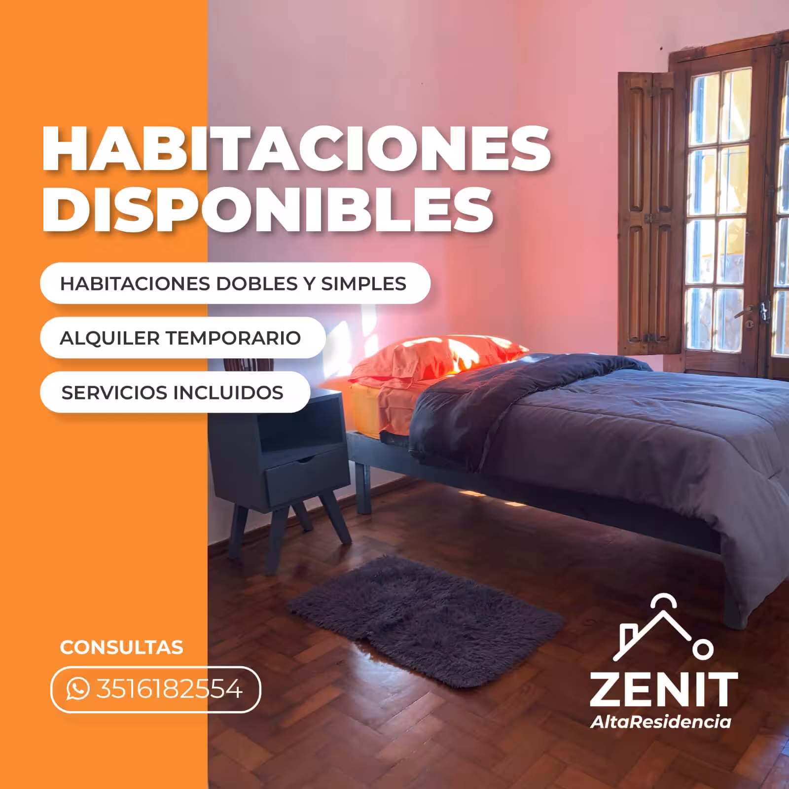 Habitaciones residenciales